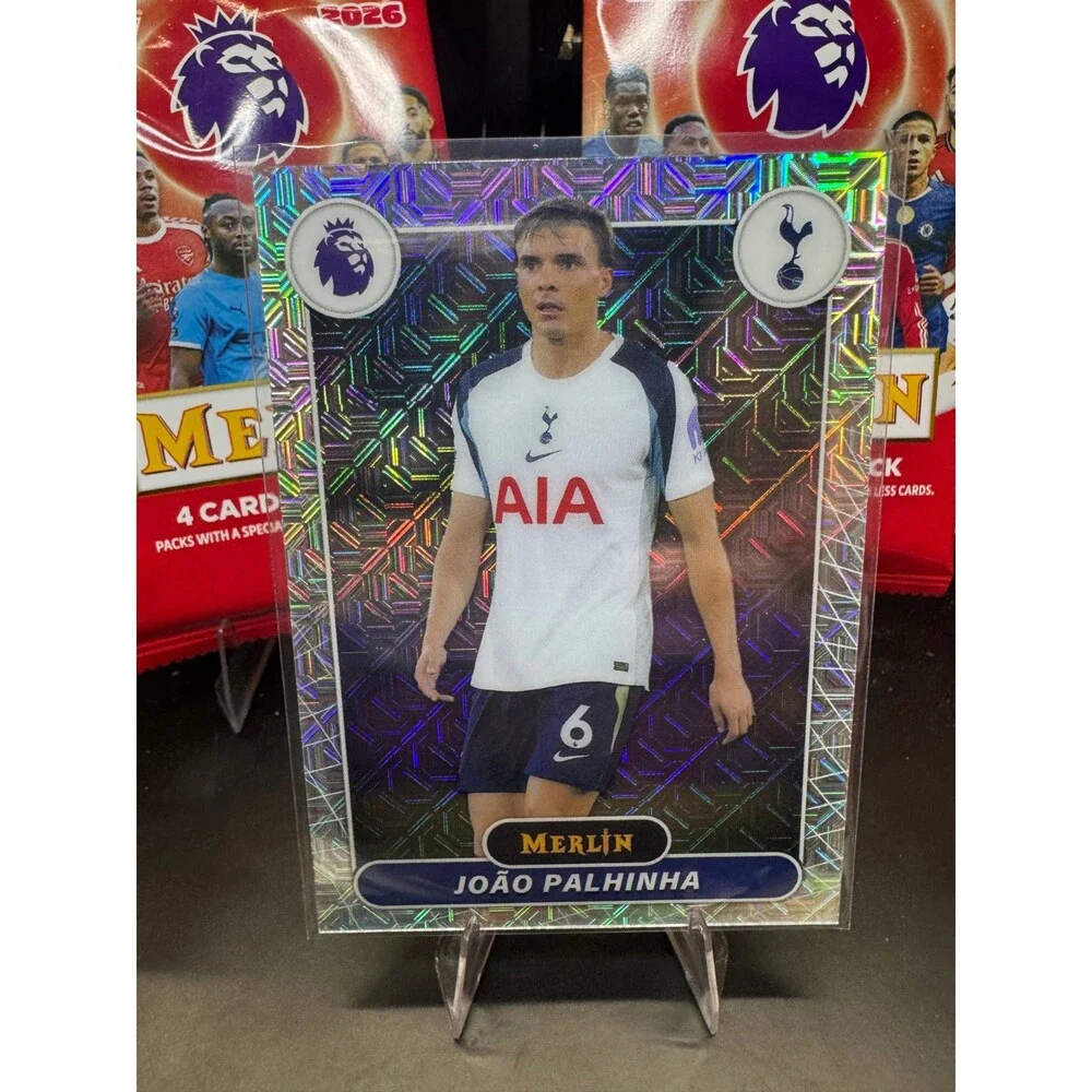 2026 Topps Merlin EPL #177 João Palhinha, Tottenham Hotspur Mojo Refractor